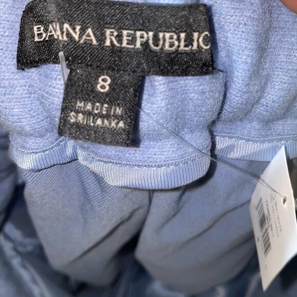 Banana Republic Wool High Waist Wide Leg Preppy Casual Slacks Pants sz 8 NWTs - Picture 8 of 10